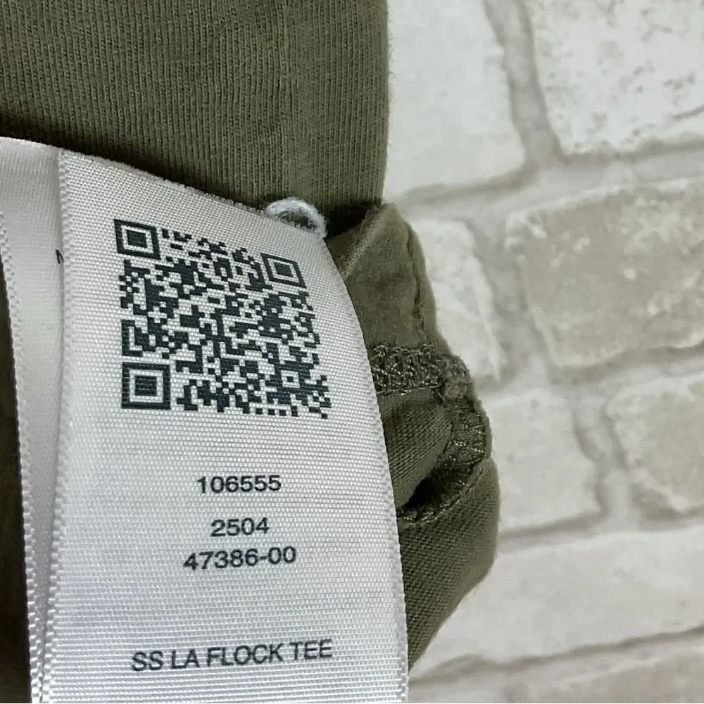 True Religion Men's Olive Green LA California Tee Size M